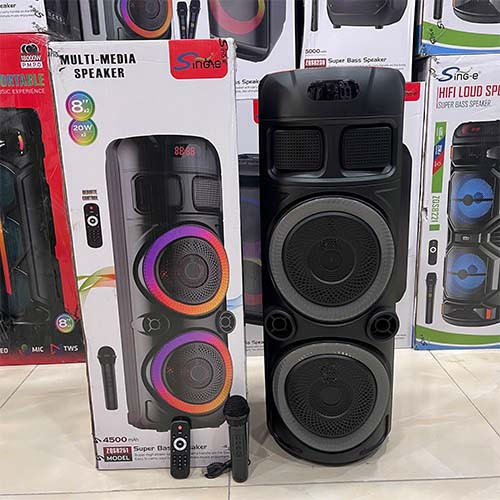 اسپیکر | بلوتوثی ZQS8251 + میکروفون و ریموت کنترل