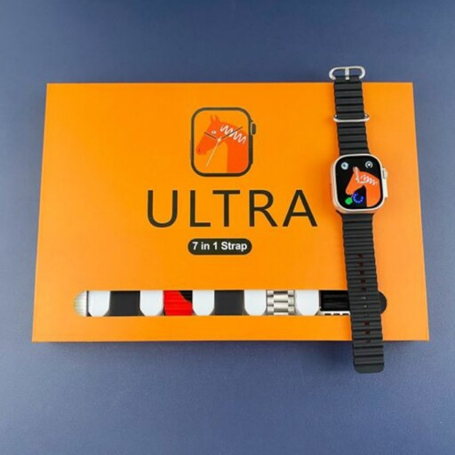 ساعت هوشمند8 الترا مدل 8ULTRA MAX 7 IN 4 STRAP