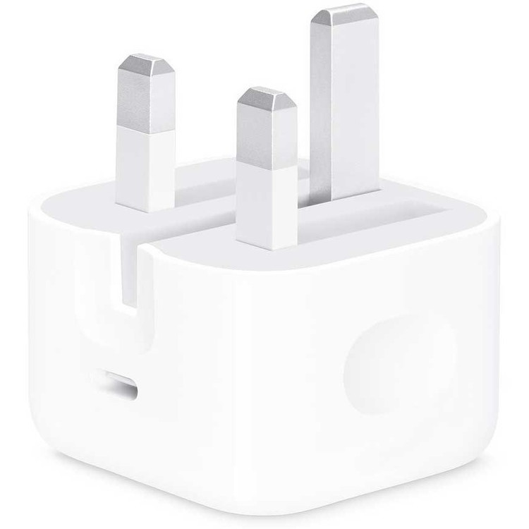 شارژر دو پرت برند اپل 35 وات مخصوص آیفون 14 و 15 - سفید ا Apple dual port charger 35 w