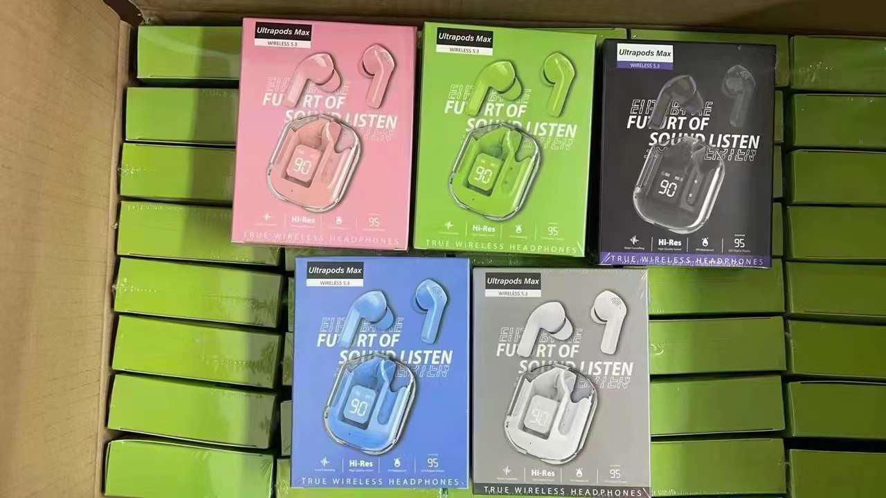 ایرپاد شیشه ای مدل Ultrapods max ا Airpods Ultrapods max