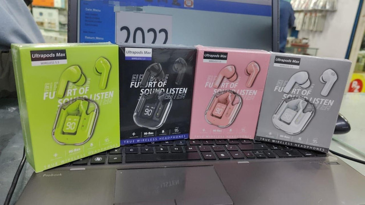 ایرپاد شیشه ای مدل Ultrapods max ا Airpods Ultrapods max