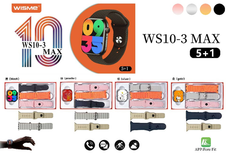 ساعت هوشمند ws10-3 max