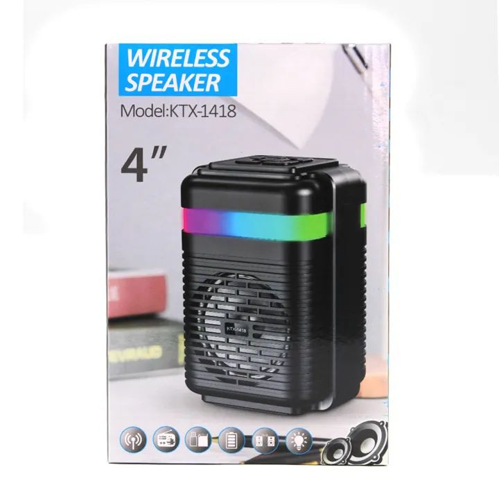 اسپیکر قابل حمل بلوتوثی 4 اینچ KTX-1418