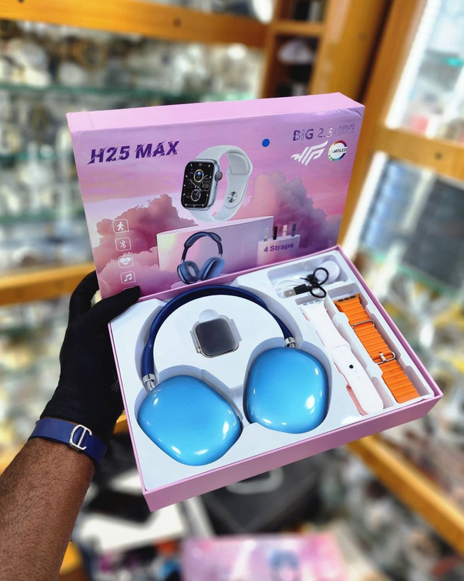 ساعت هوشمند | با هدفون | H25 max