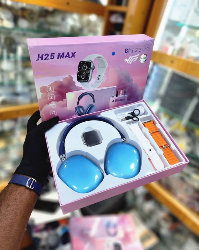 ساعت هوشمند | با هدفون | H25 max