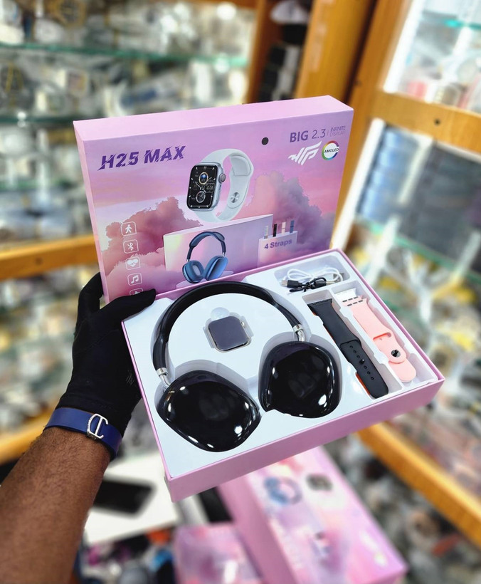 ساعت هوشمند | با هدفون | H25 max