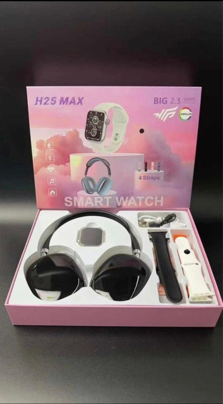 ساعت هوشمند | با هدفون | H25 max