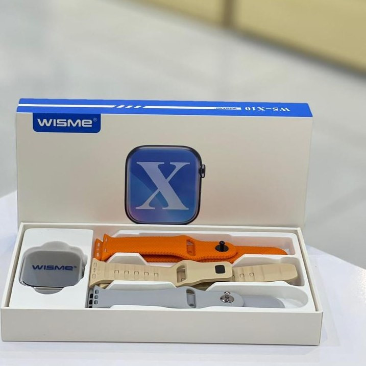 ساعت هوشمند اپل مدل WS-X10 با بند سیلیکون و صفحه نمایش AMOLED
