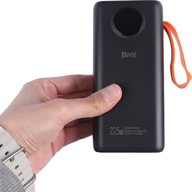 پاور بانک فست شارژ بیوا BP-049 PD 22.5W ظرفیت 30000