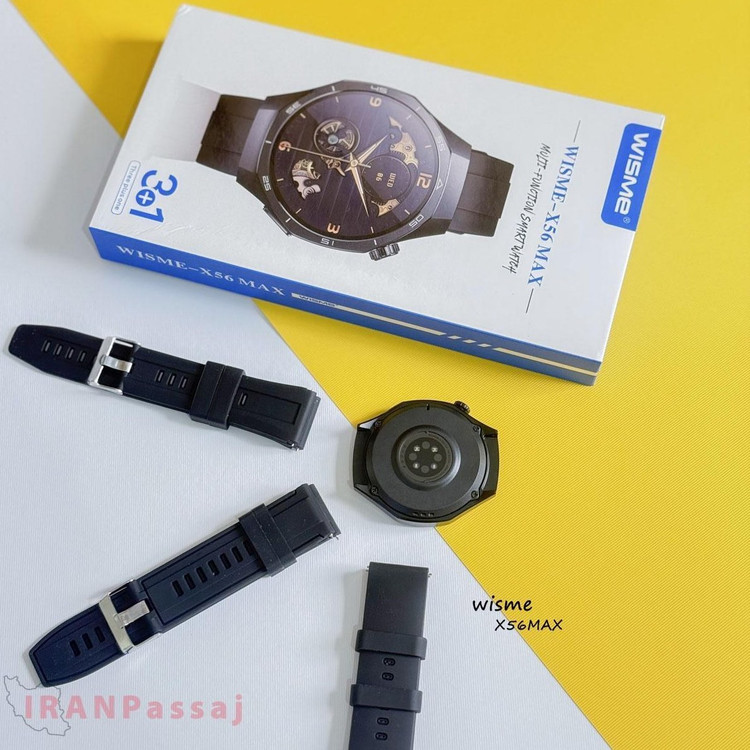 ساعت هوشمند صفحه گیر ویسمی x52